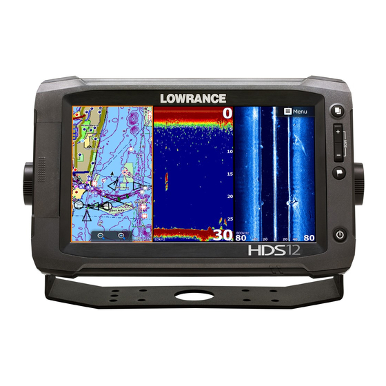 Lowrance HDS-12 Gen2 Touch Quick Start Manual