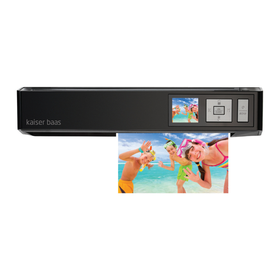 Kaiser Baas PhotoScanner User Manual