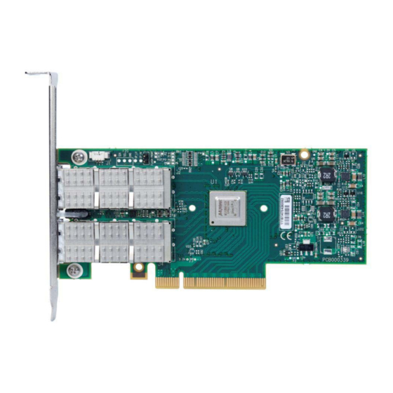 Mellanox Technologies MCX313A-BCBT? MCX314A-BCBT Manuals