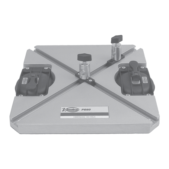 Virutex PE60 Operating Instructions Manual