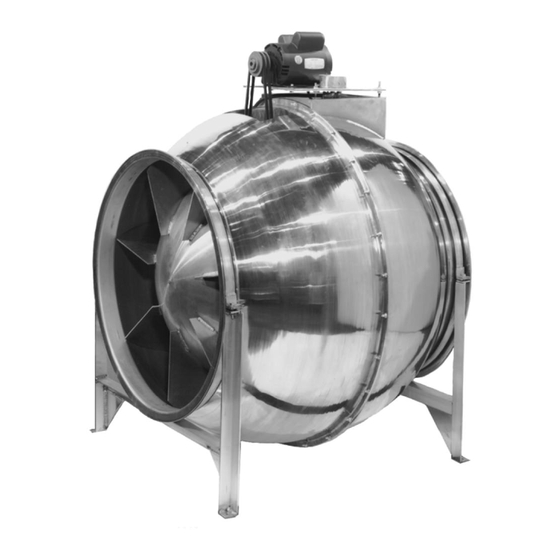 Loren Cook Centri-Vane CV Series Installation, Operation And Maintenance Manual