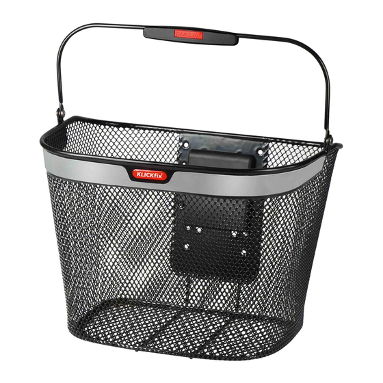 Rixen & Kaul KLICKfix Uni Reflect 0397RE Quick Start Manual