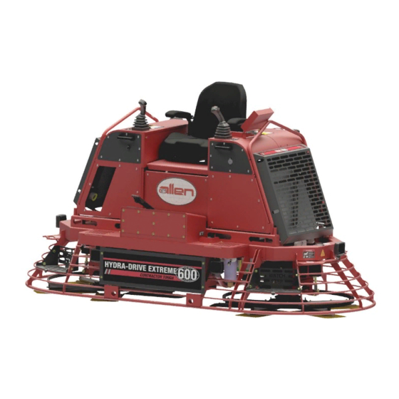 allen HDX600 Safety & Operation Manual