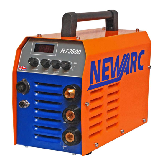 NewArc RT2500 Operational Manual