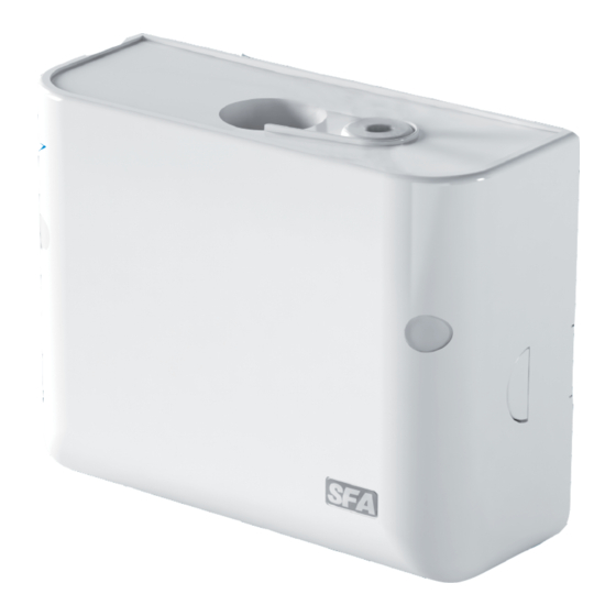 SFA Sanicondens Clim deco Quick Start Manual
