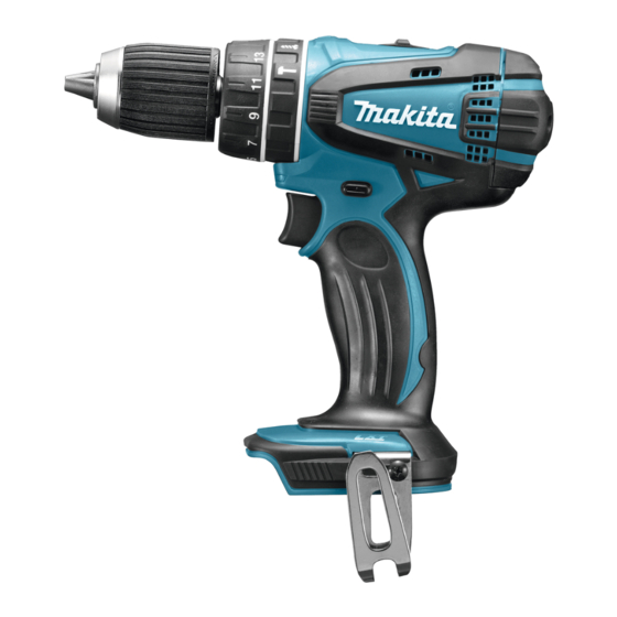 Makita DHP456 Instruction Manual