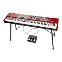 Clavia nord stage 2 Service Quick Manual