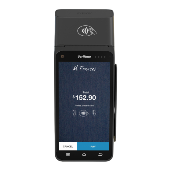 VeriFone IX90 T650p Quick Installation Manual
