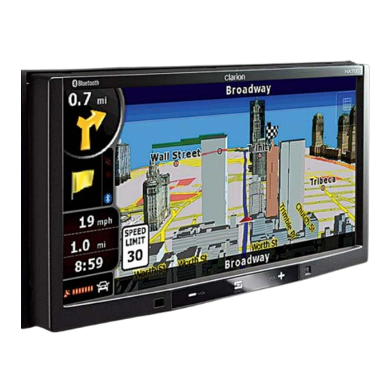 Clarion VT1010B Brochure