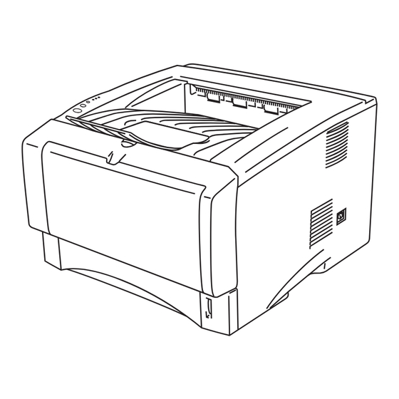 Brother HL 5030 - B/W Laser Printer Manuals