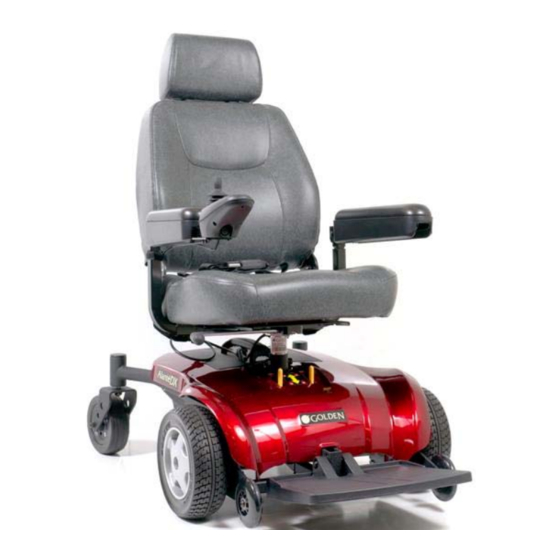 Golden Technologies GP204 Owner's Manual