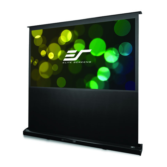 Elite Screens Kestrel Home Series User Manual