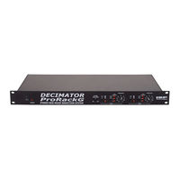 iSP Technologies Decimator Prorack Owner's Manual