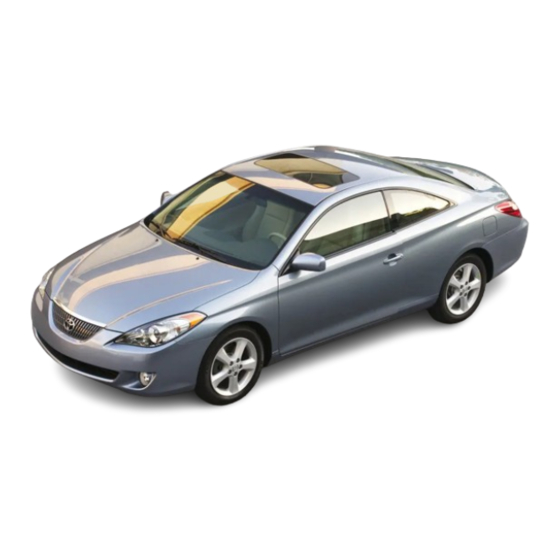 Toyota 2004 Solara Owner's Manual