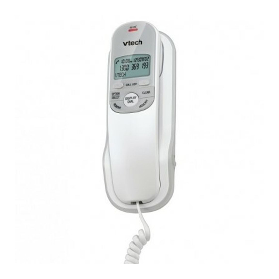 VTech T1100 User Manual