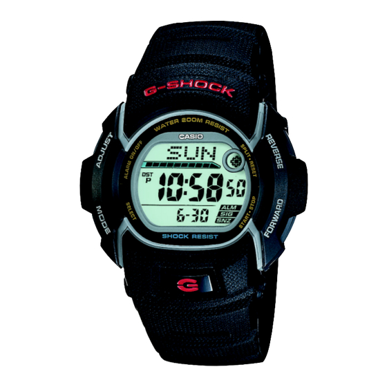 Casio QW-2957 Service Manual And Parts List