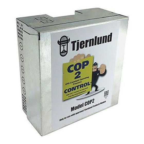 TJERNLUND COP2 Installation Instructions Manual