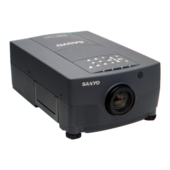 Sanyo PLC Installation Instructions