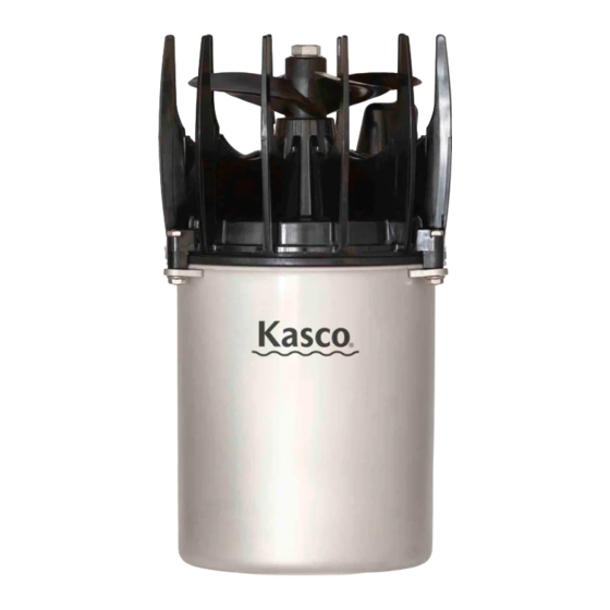 Kasco AquatiClear 2400EC Operation & Maintenance Manual