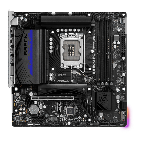 ASROCK Super Alloy B660M PG Riptide Manuals