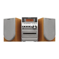 Sony CMT-NE3 - Micro Hi Fi Component System Service Manual