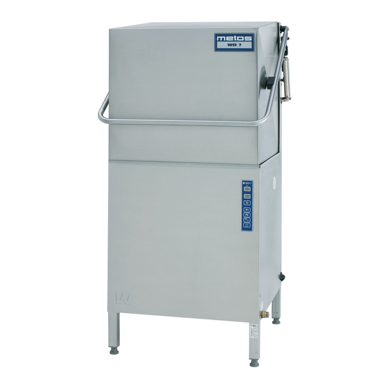 Metos WD-7 Installation And User Manual