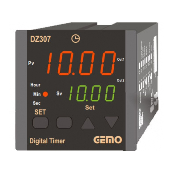 Gemo DZ307 Quick Start Manual