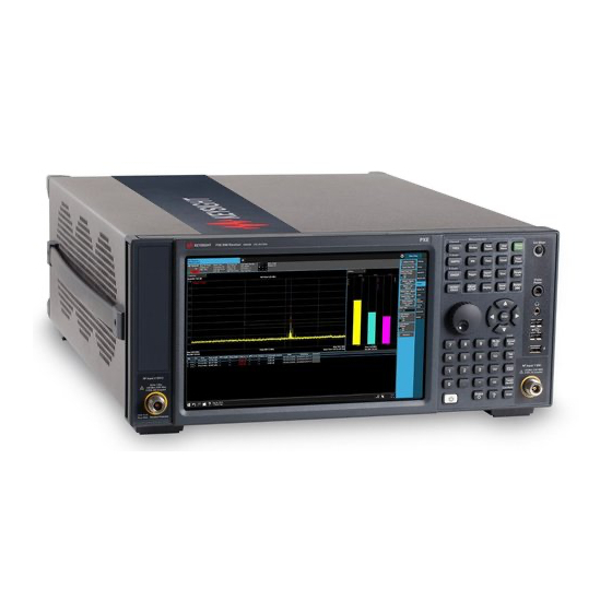 Keysight X Series Getting Started Manual