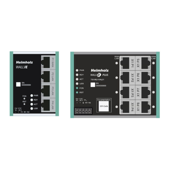 Helmholz WALL IE Compact Quick Start Manual
