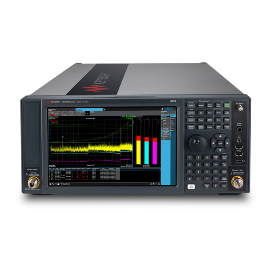 Keysight X Series Getting Started Manual