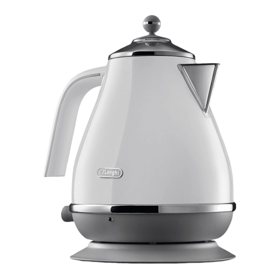 DeLonghi KBOC2001.BL Manual