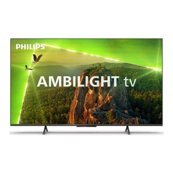 Philips 43PUS8118/12 Quick Start Manual
