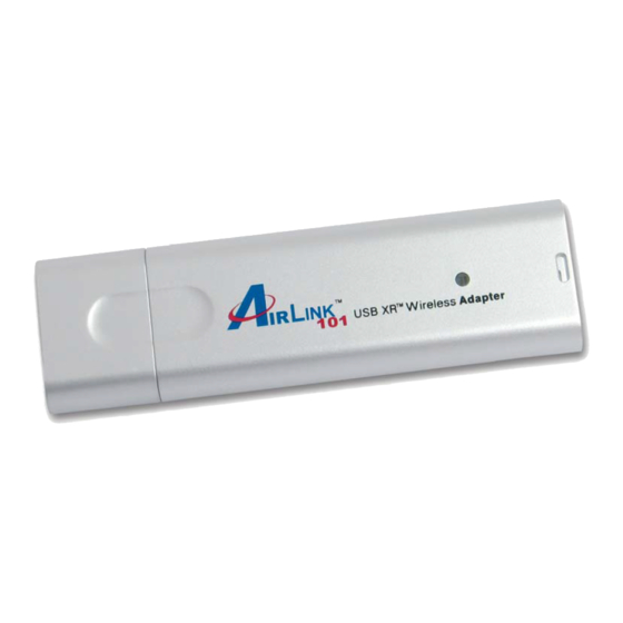 Airlink101 802.11g USB XRTM Adapter AWLL5026 User Manual