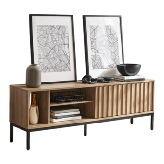 mopio NORWIN 64" TV STAND Assembly Instructions Manual