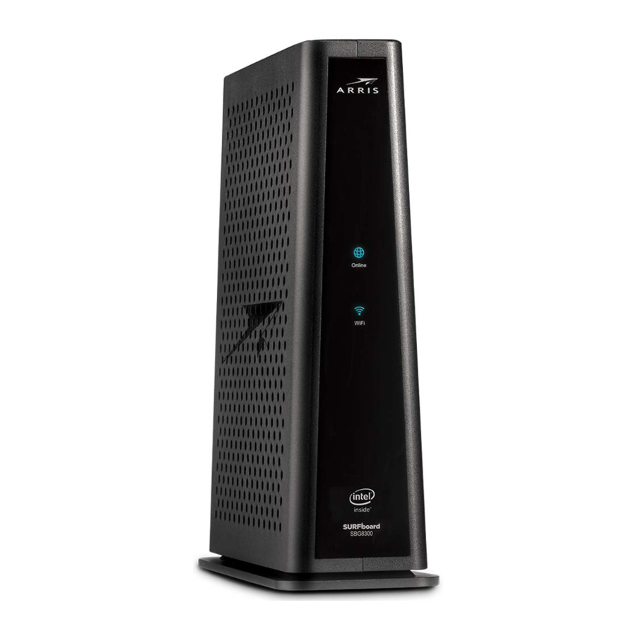 Arris SURFboard SBG8300 Manual