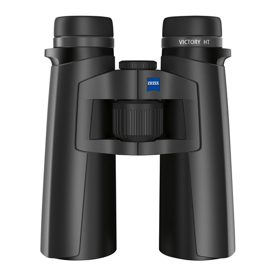 Zeiss VICTORY HT 8x42 Instructions For Use Manual