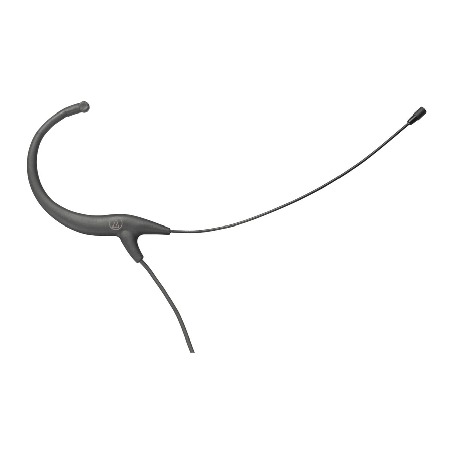 Audio Technica MICROSET AT892 Specifications