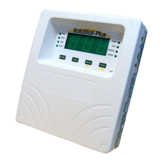 Senztek Solastat 2-3 User Manual