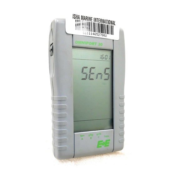 E+E Elektronik OMNIPORT 20 Manual