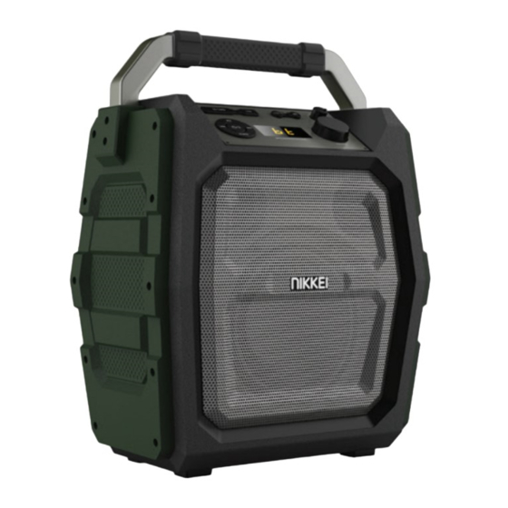 Nikkei SPEAKERBOXX300 Quick Start Manual
