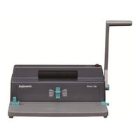 Fellowes Metal 50r Instructions Manual