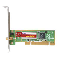 Planet 802.11g Wireless PCI Adapter WL-8315 User Manual