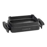 TEFAL OptiGrill Baking Tray Manual