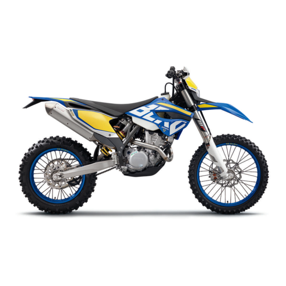 HUSABERG FE 250 USA 2014 Owner's Manual