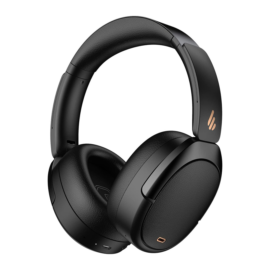 EDIFIER WH950NB - Wireless Noise Over-Ear Headphones Manual | ManualsLib