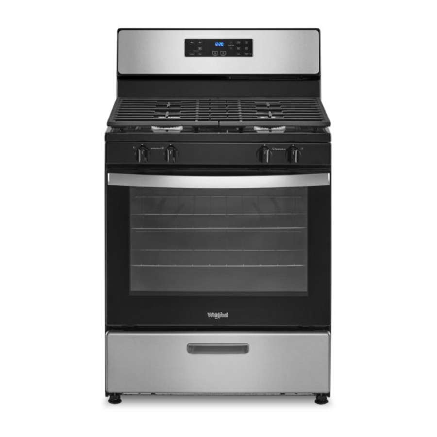 Whirlpool WFG320M0MS 5.1 Cu. Ft. Freestanding Gas Range with Broiler