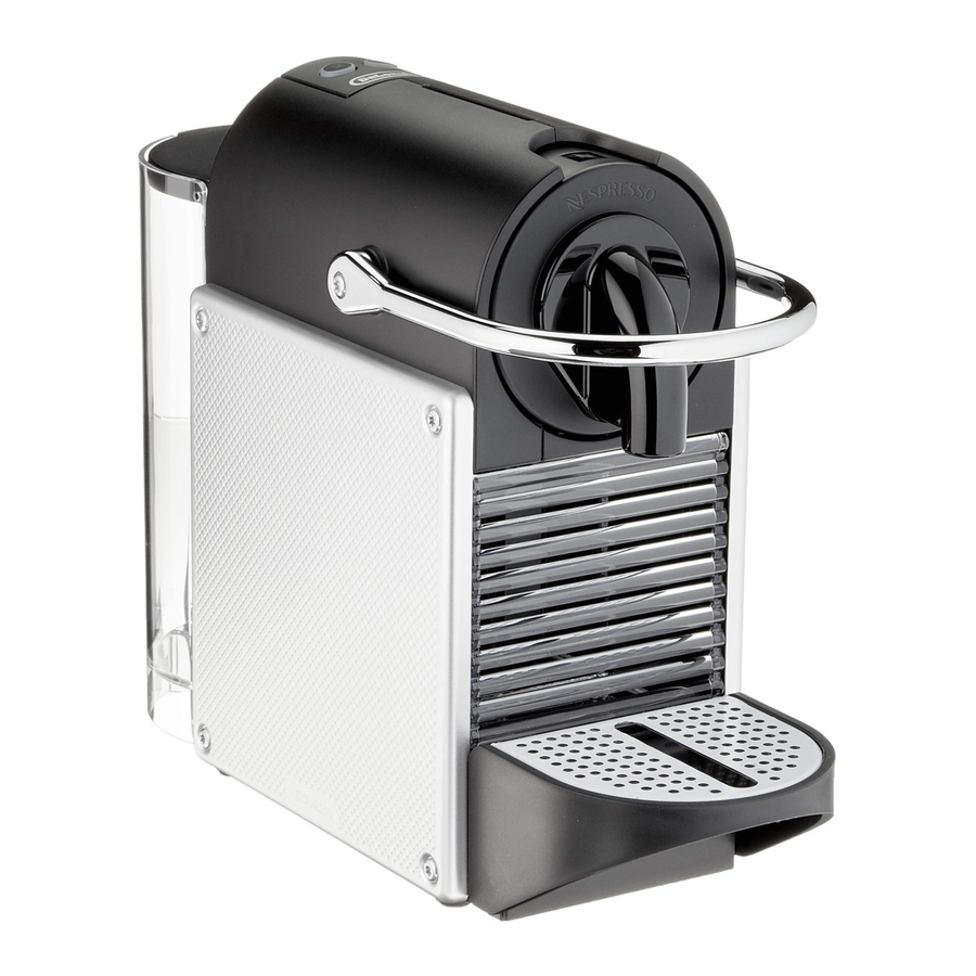 Nespresso hotsell pixie manual