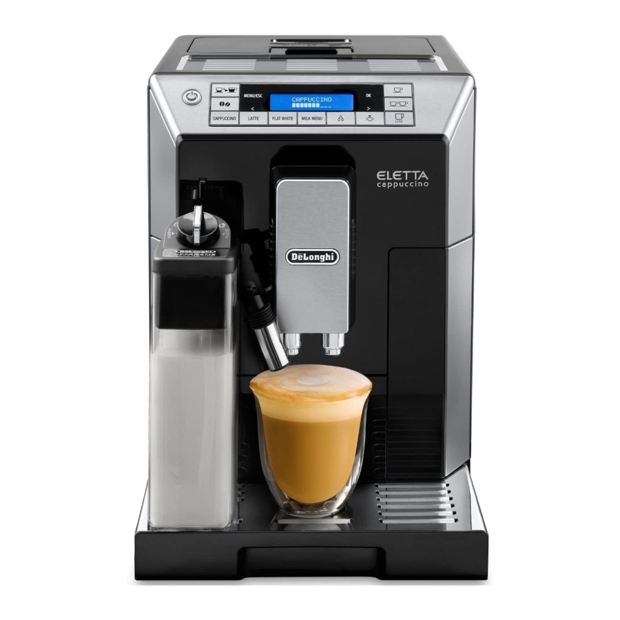 DeLonghi Eletta Automatic, ECAM45.76X Espresso Machine, Cappuccino