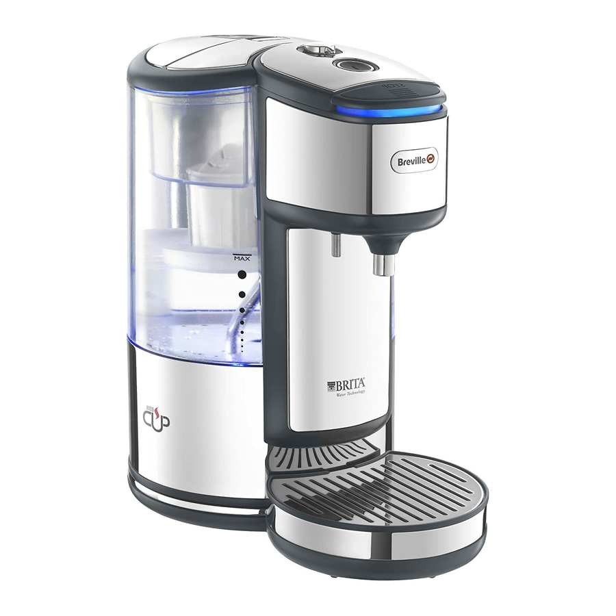 Breville HotCup VKJ476 Hot Water Dispenser Manual ManualsLib