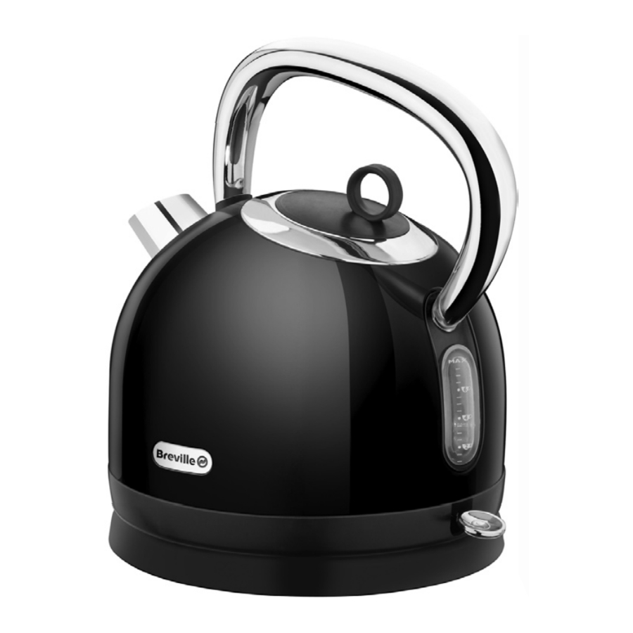 Breville VKJ468 Traditional Select Kettle Manual ManualsLib